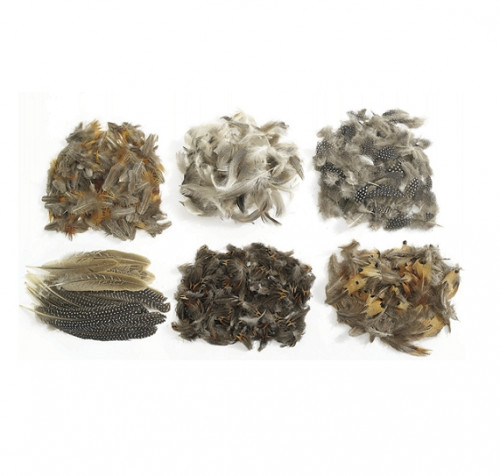 Pack escolar plumas naturales