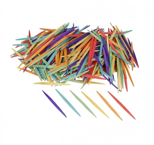 Maxi pack palillos planos de colores