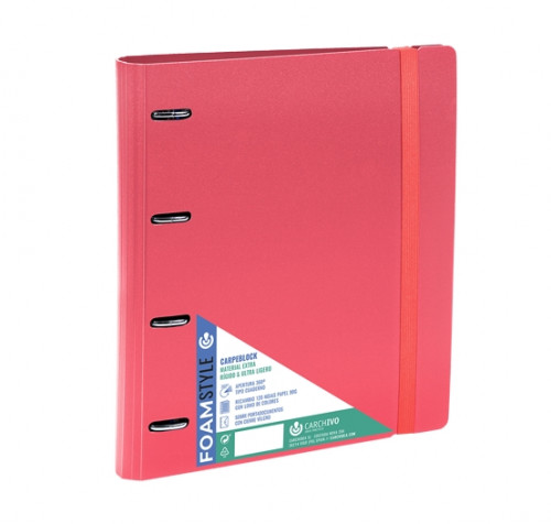 Carpeta 4 anillas foam Style