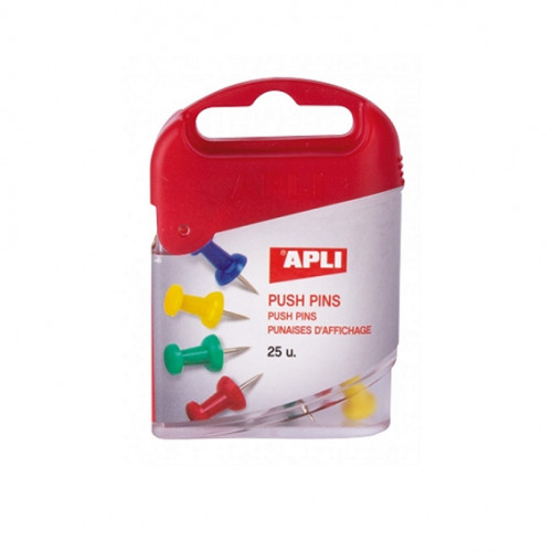 Push pins colores Apli