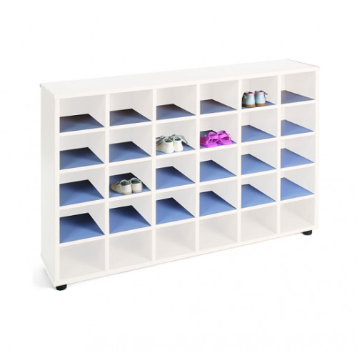 Mueble zapatero blanco