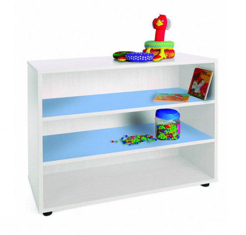 Mueble bajo con 3 Estanterias