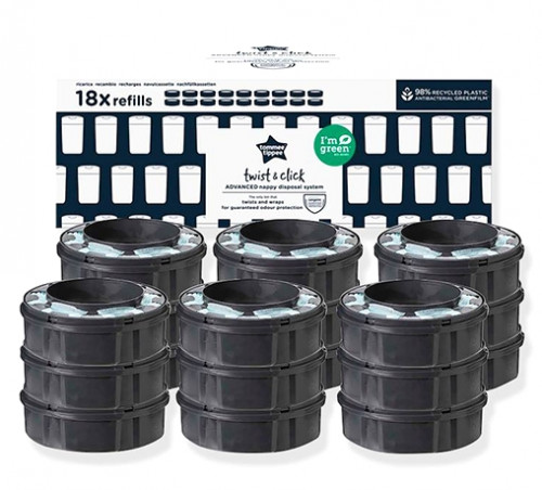 Lote Twist&Click XL. Caja 18 Sangenic Lote Twist&Click XL. Caja 18 Sangenic