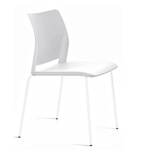 Silla Alpha 600 patas Blancas plást.