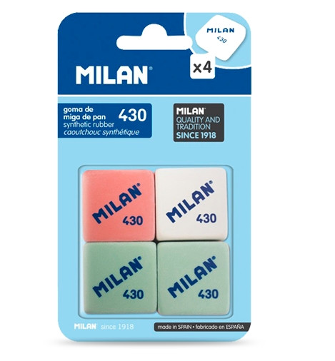 Milan 430. Blíster 4 gomas