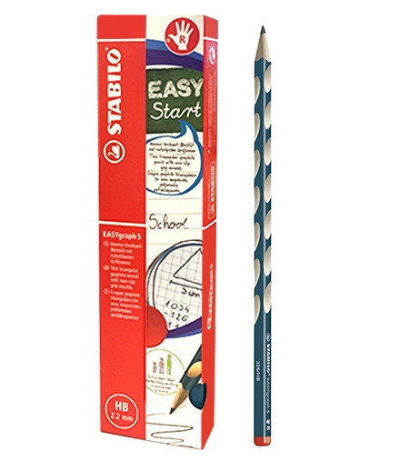 Lápiz Stabilo Easygraph fino diestros. Caja 12 u.