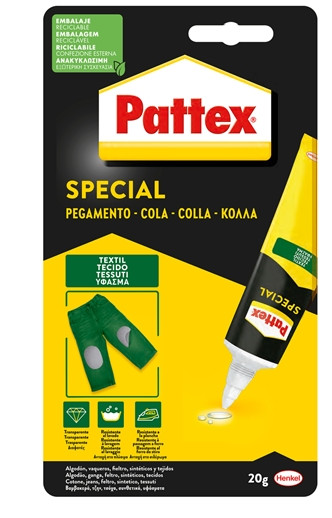 Pegamento Pattex especial textil 20 g