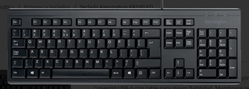 Teclado Kensington KB100 EQ