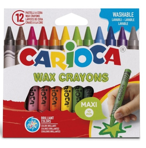 Estuches Carioca maxi Wax crayons