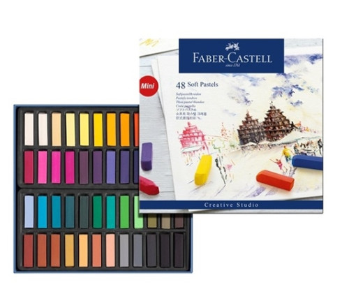 Tizas pasteles blandos Creative Studio. Caja 48 u.