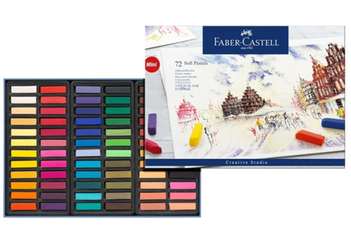 Tizas pasteles blandos Creative Studio. Caja 72 u.